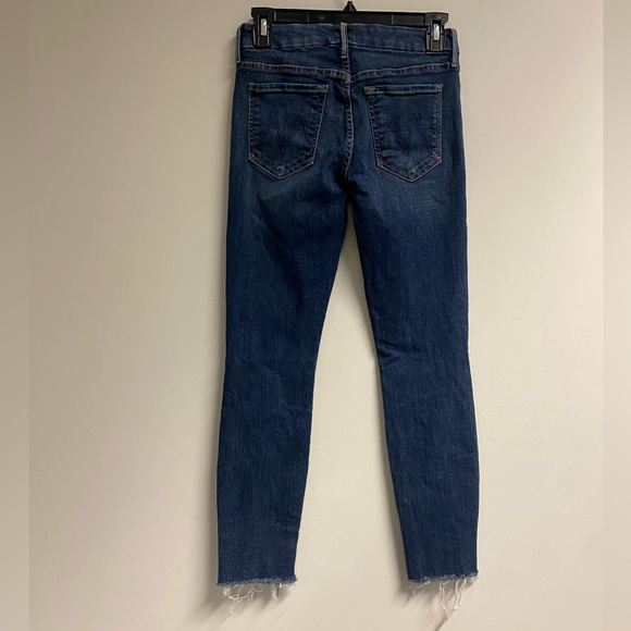 MOTHER Denim The Looker Ankle Fray Jeans Size 26 - Picture 7 of 12